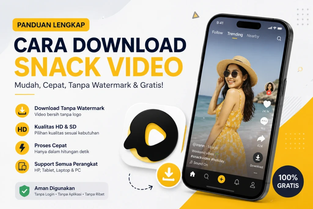 Cara download Snack Video - panduan lengkap langkah demi langkah