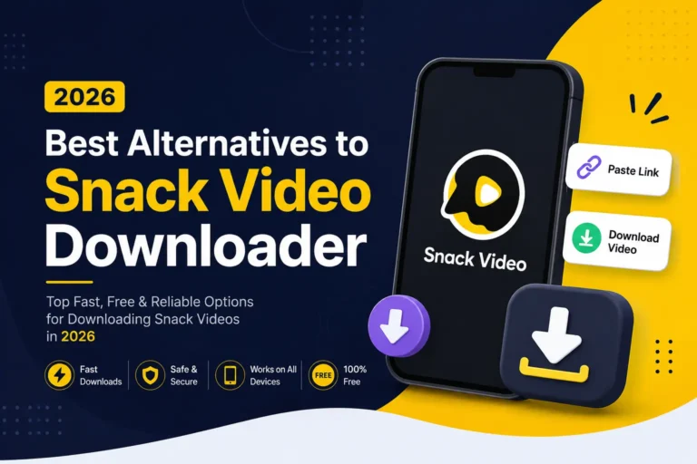 Best Alternatives to Snack Video Downloader in 2026: